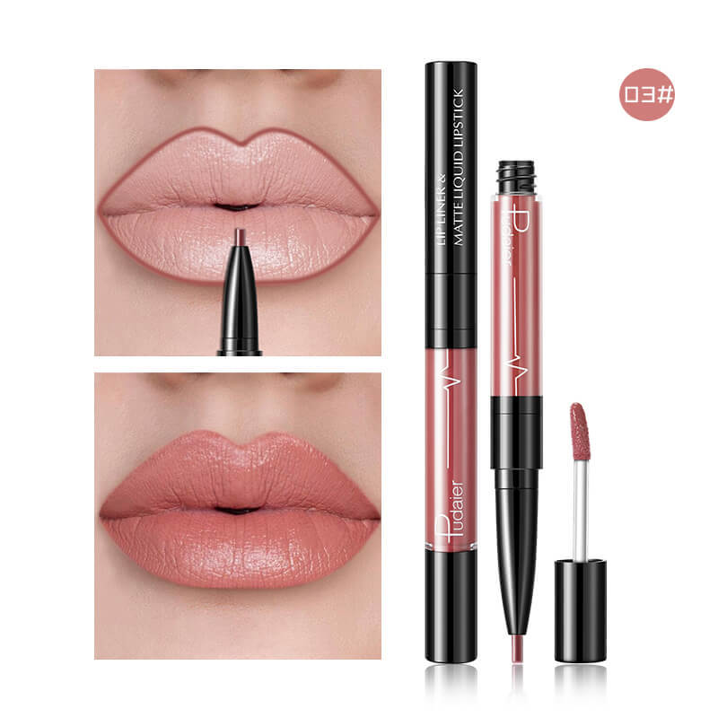 Pudaier Matte Lip Gloss Lip Liner 2 in1 Maqui gem Professional Complete Agate Red Lip Tint Plumper Tattoo Makeup liquid Lipstick Pudaier Matte Lip Gloss Lip Liner 2 in1 Maqui gem Professional Complete Agate Red Lip Tint Plumper Tattoo Makeup liquid Lipstick